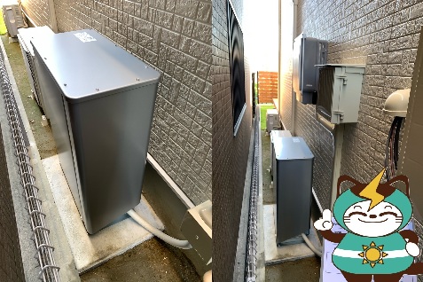 小牧市 蓄電池 施工実績 長州産業 CB-P127M05A