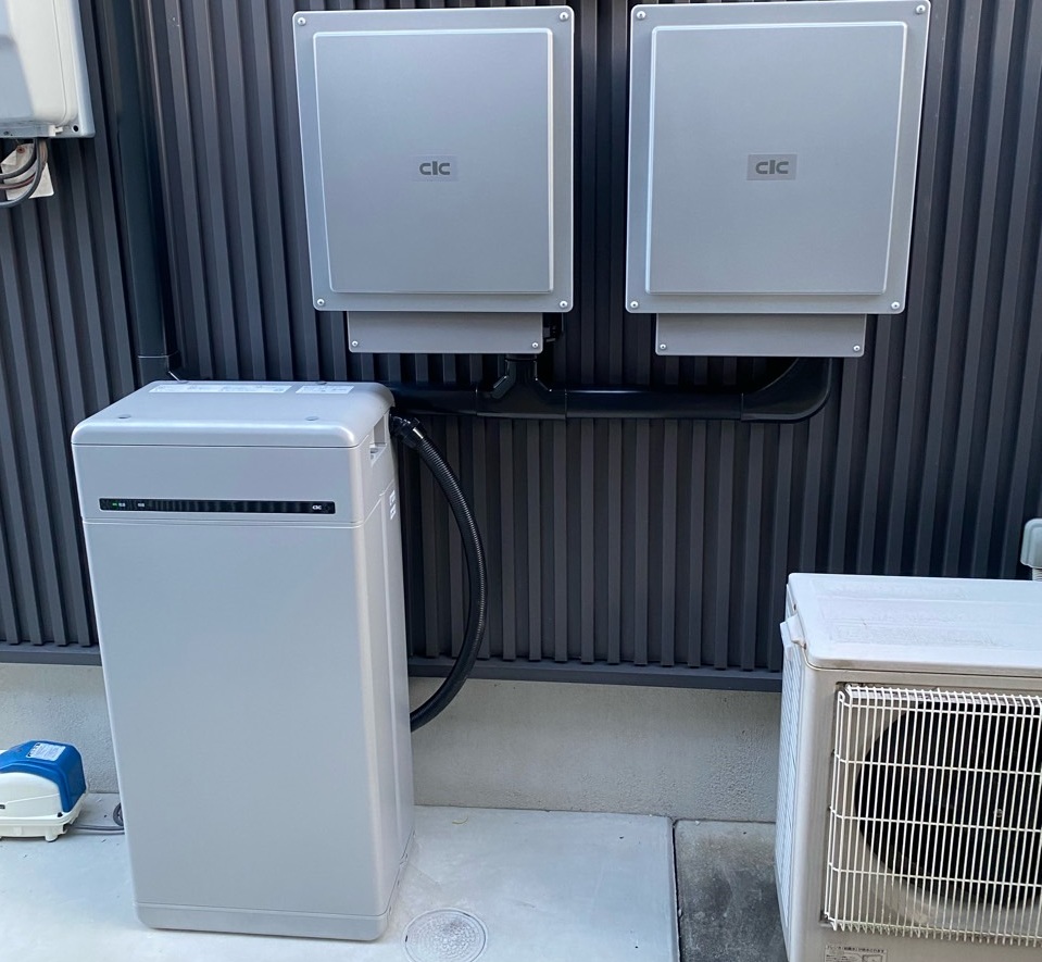 一宮市の施工実績｜長州産業の蓄電池（CB-P164M05A）